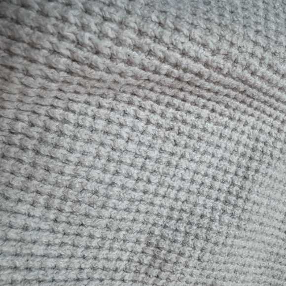 Aerie Joggers Womens Small Cream Cotton Waffle Knit Lounge Pants Minimalist - Picture 6 of 8